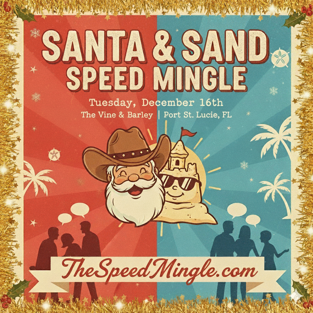 Port St. Lucie, FL Santa & Sand Speed Mingle