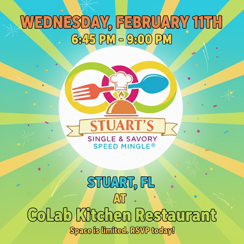 Stuart, FL Single & Savory Speed Mingle®