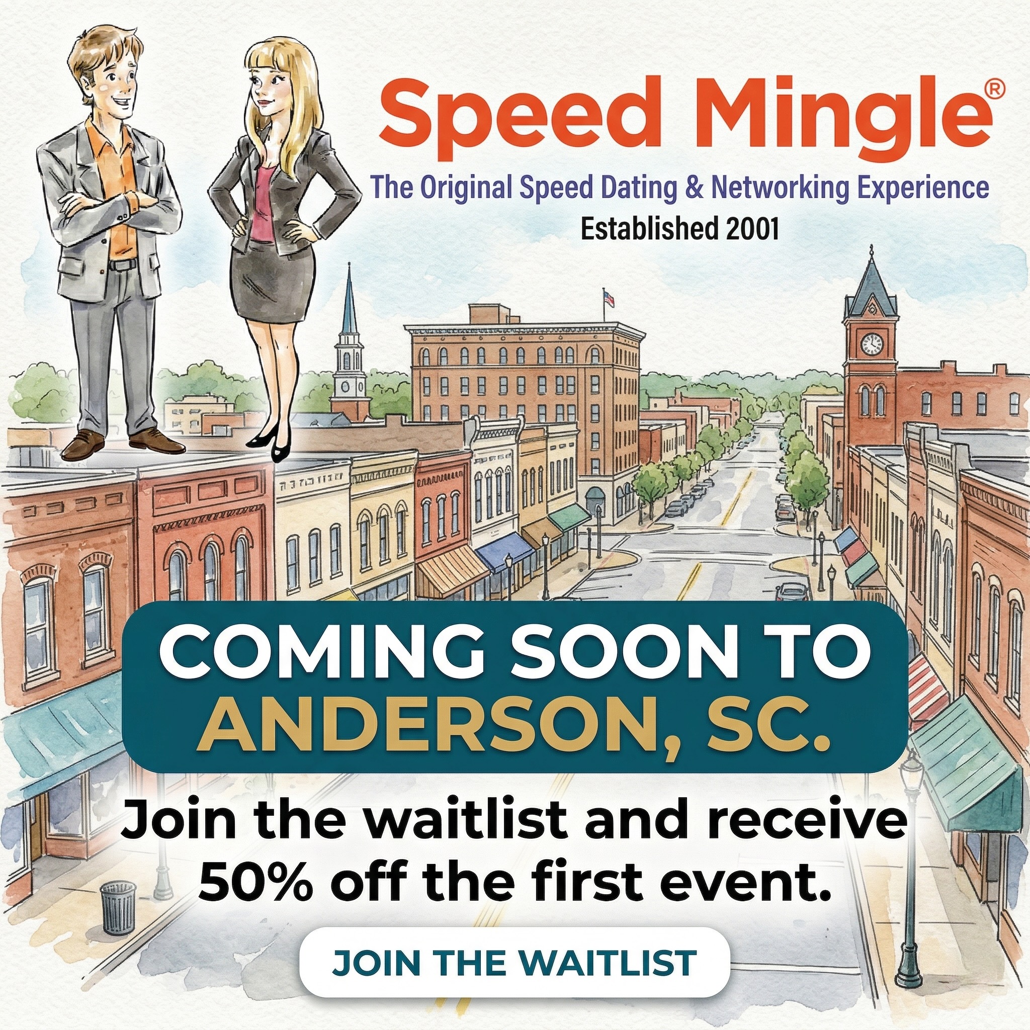 Anderson, SC Speed Mingle Event