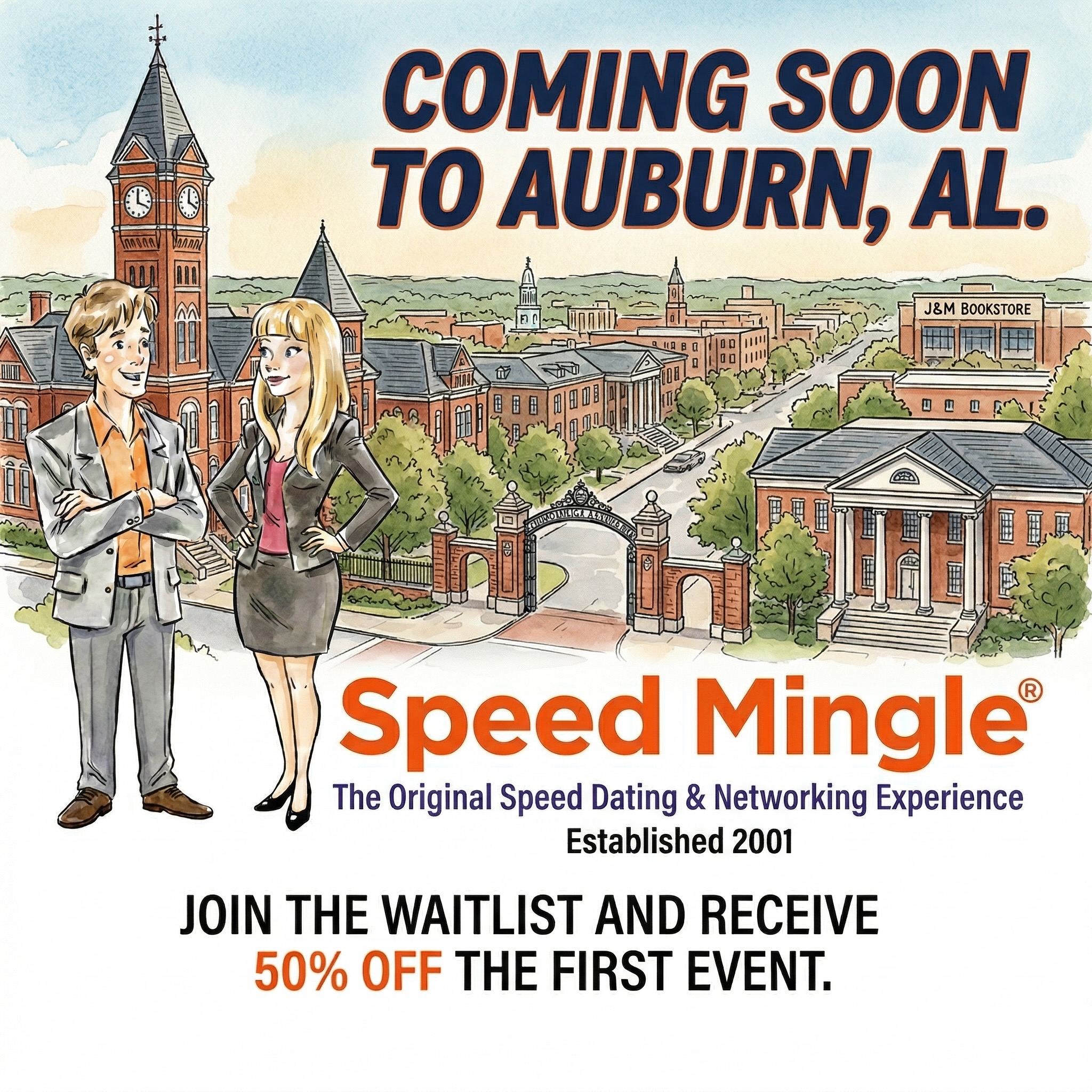 Auburn, AL Speed Mingle Event