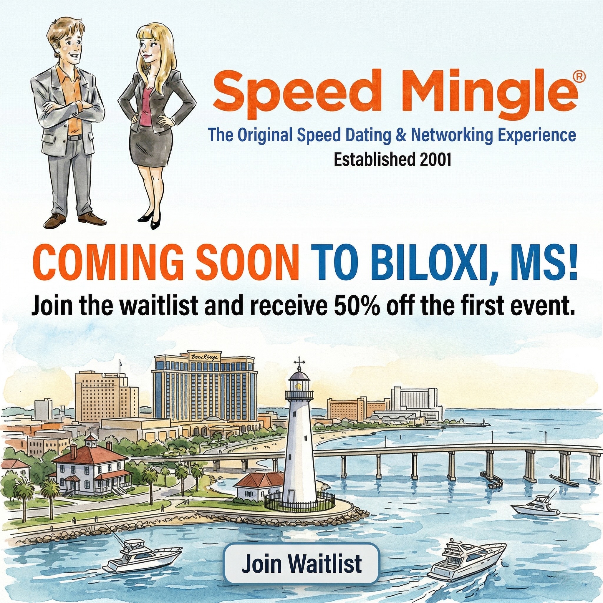 Biloxi, MS Speed Mingle Event