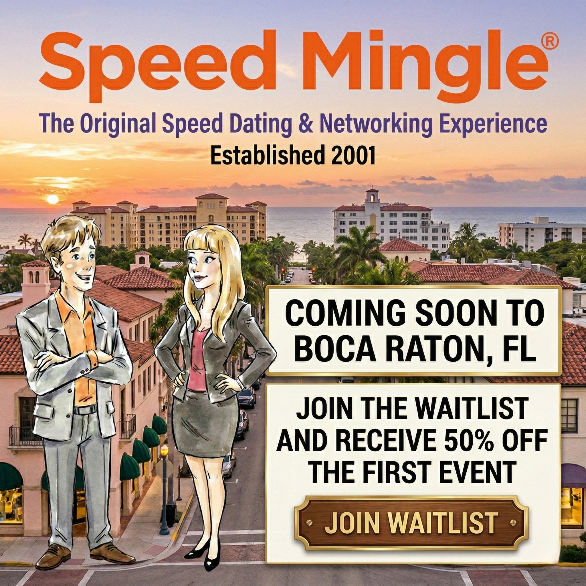 Boca Raton, FL Speed Mingle Event