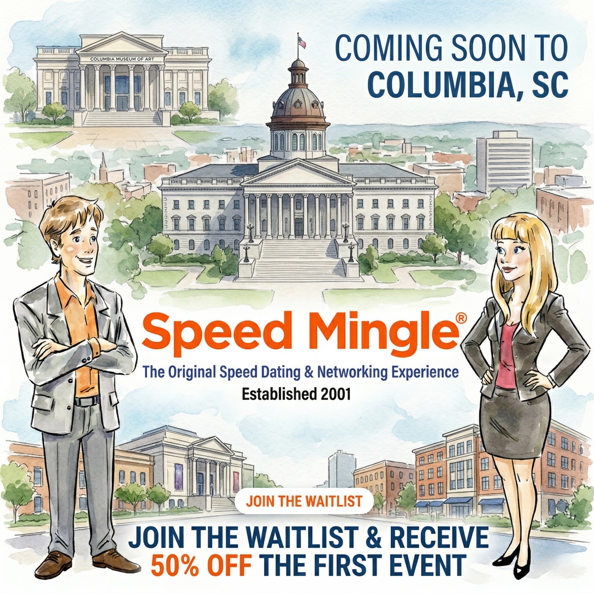 Columbia, SC Speed Mingle Event