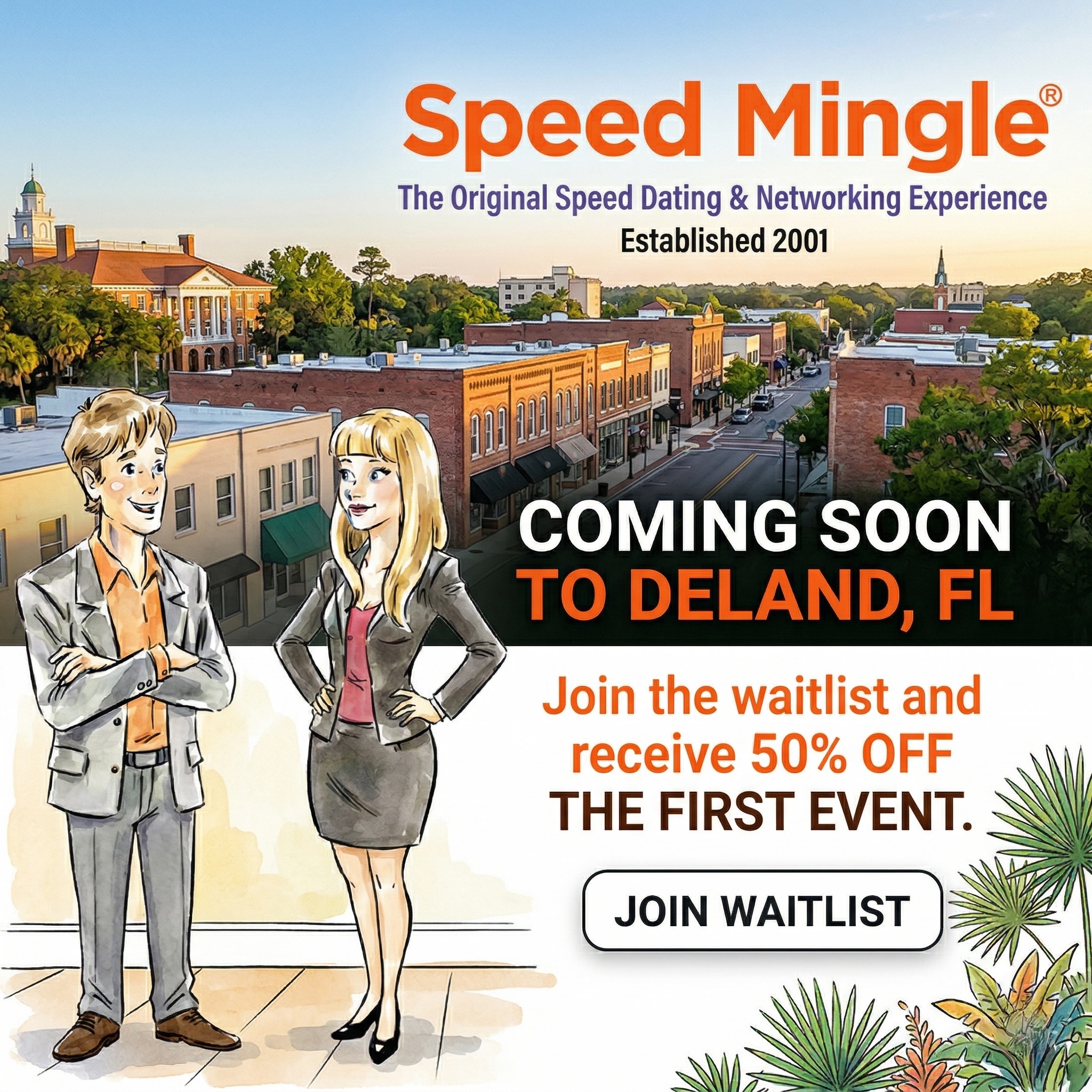 DeLand, FL Speed Mingle Event