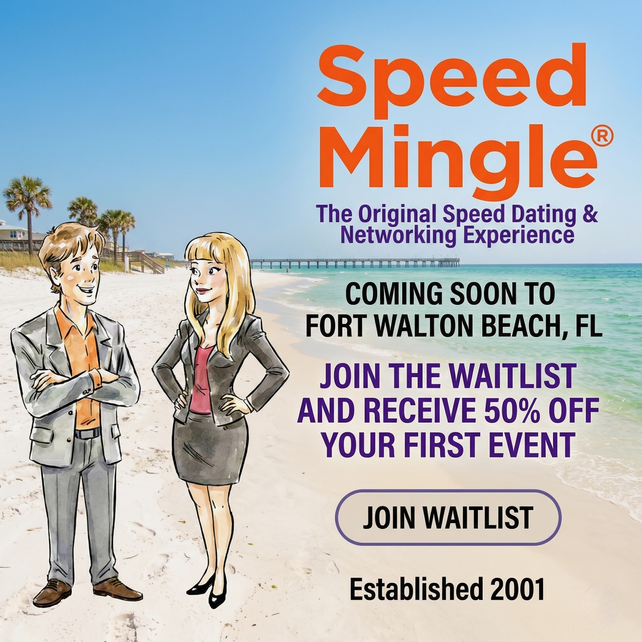 Fort Walton Beach, FL Speed Mingle Event