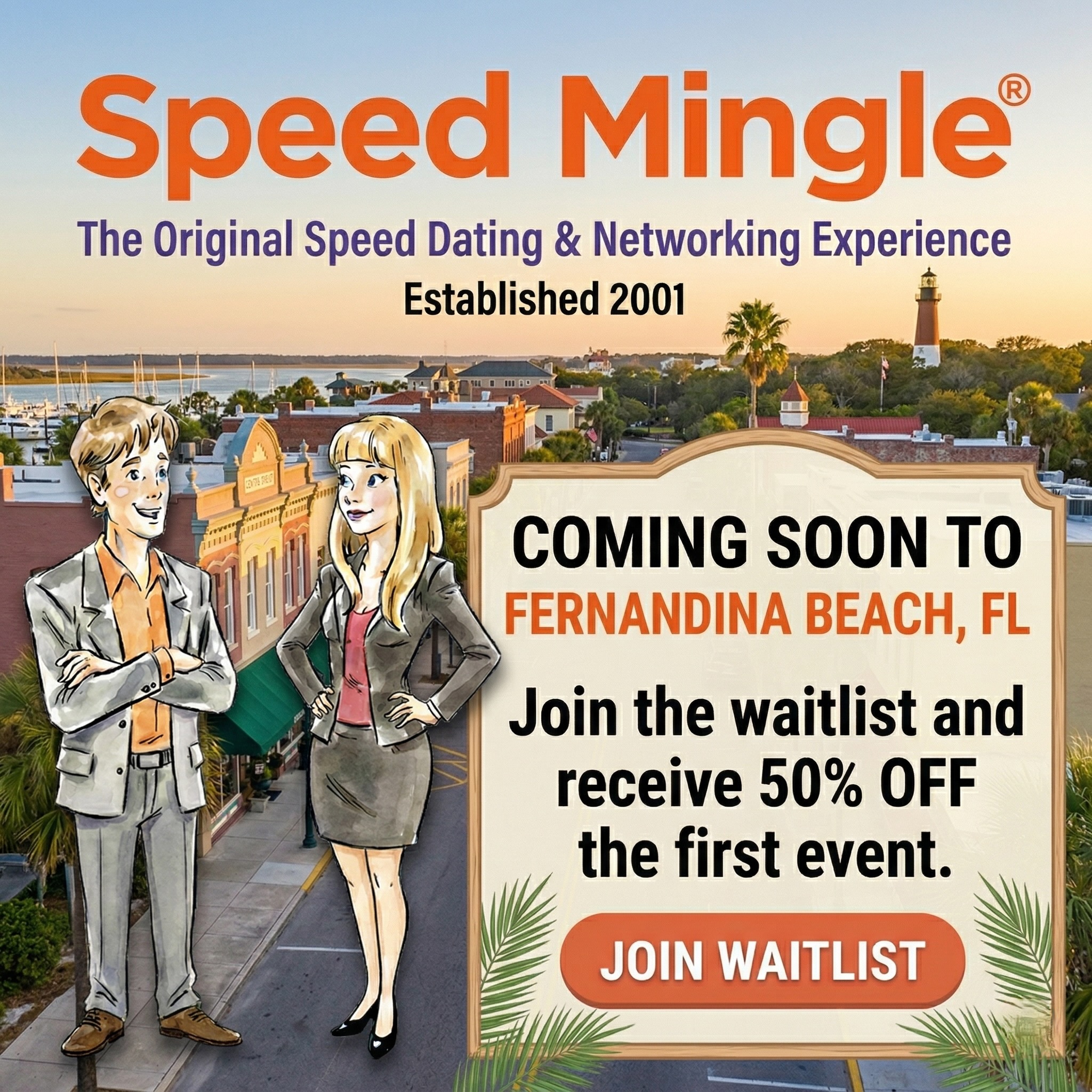 Fernandina Beach, FL Speed Mingle Event