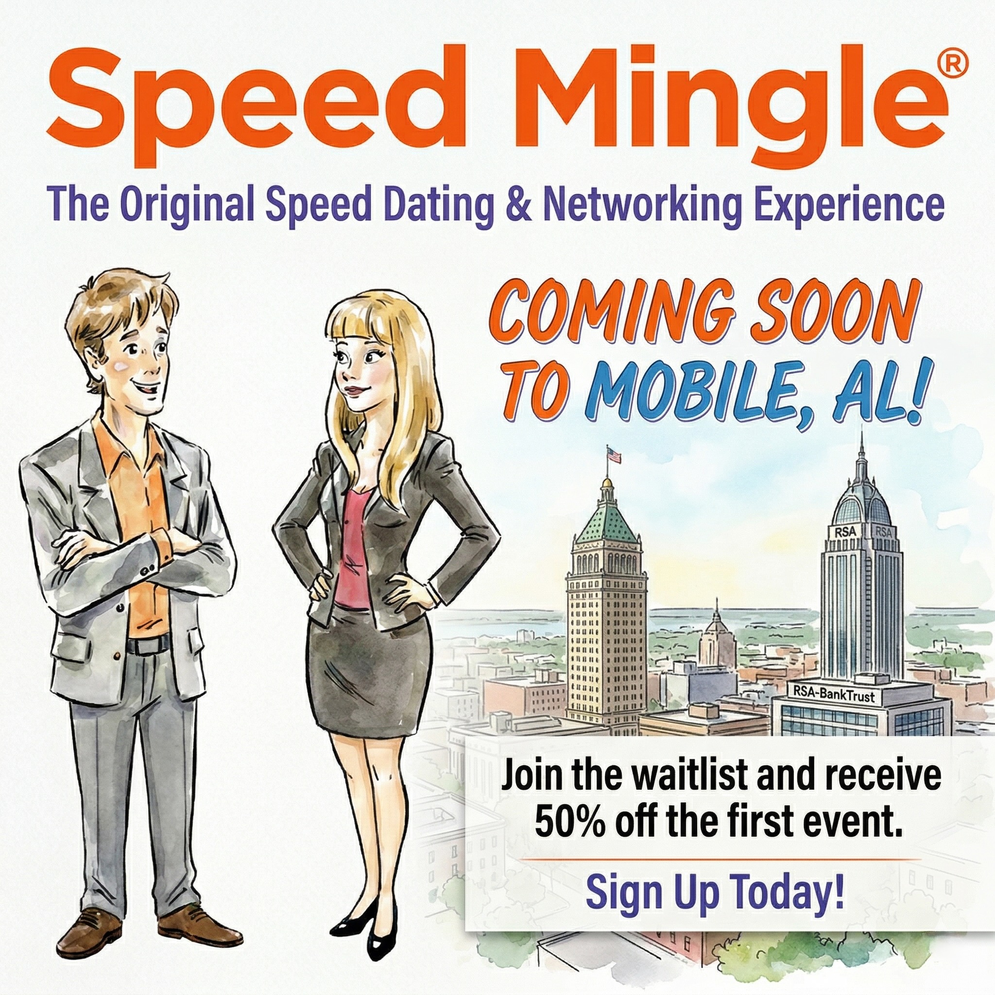 Mobile, AL Speed Mingle Event