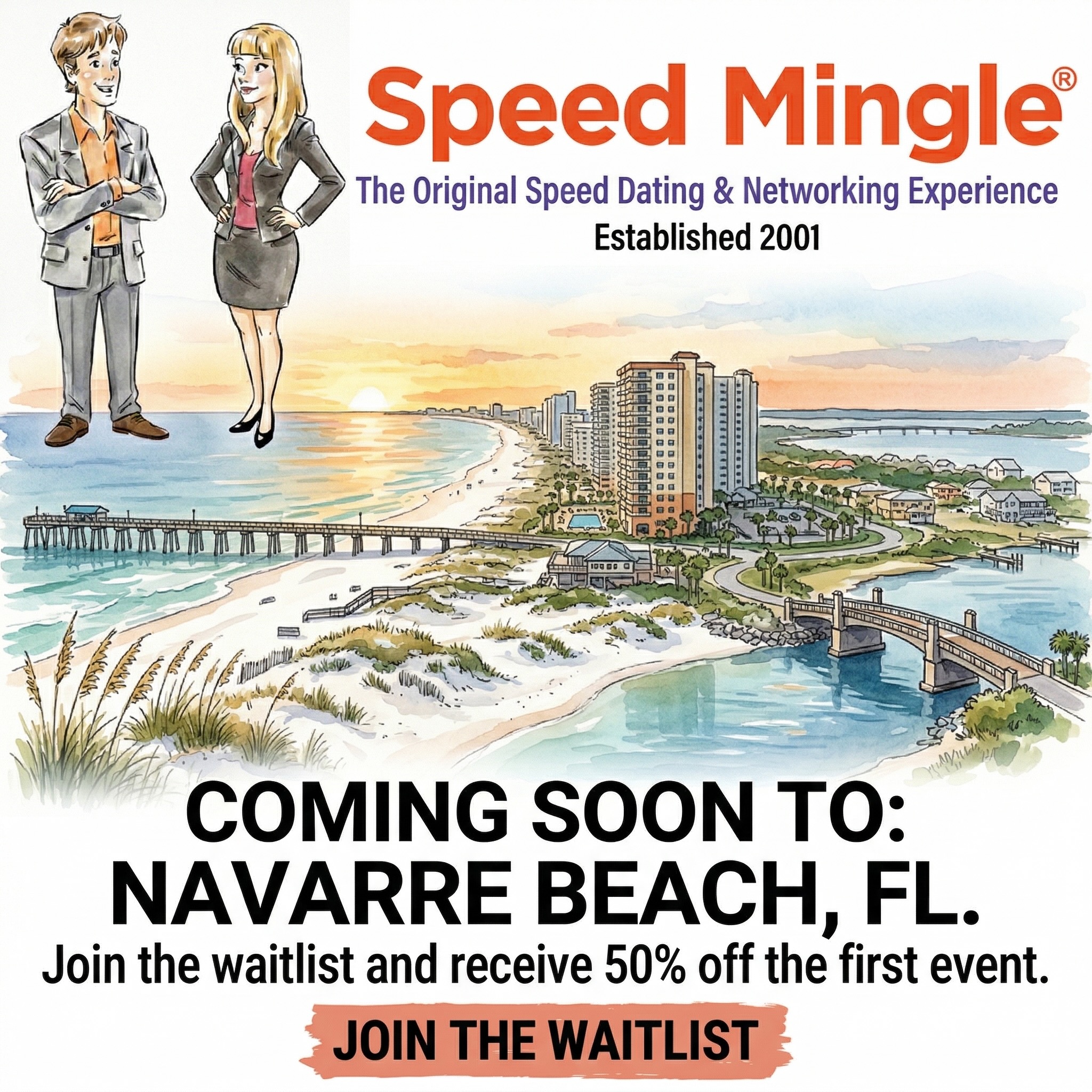 Navarre Beach, FL Speed Mingle Event