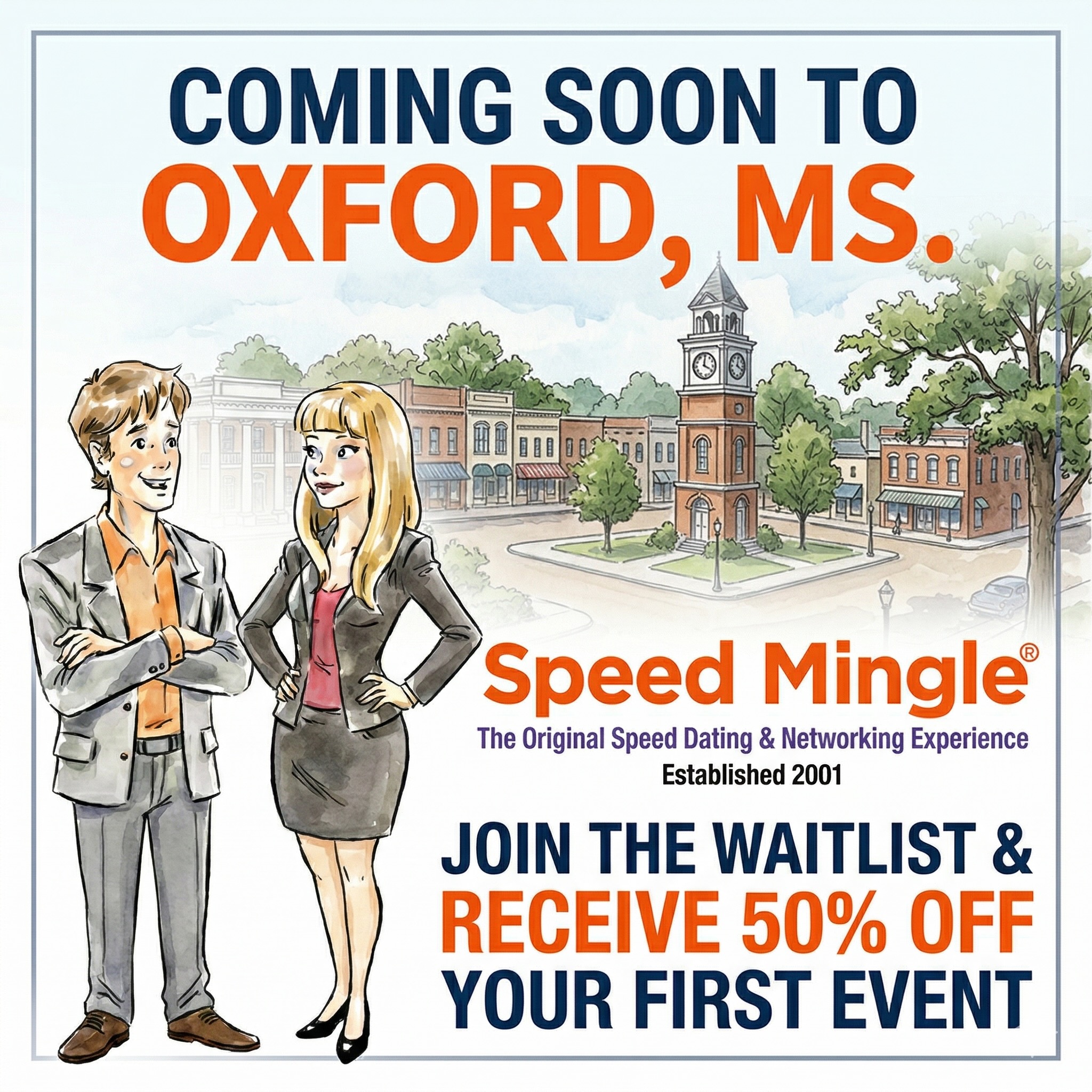 Oxford, MS Speed Mingle Event