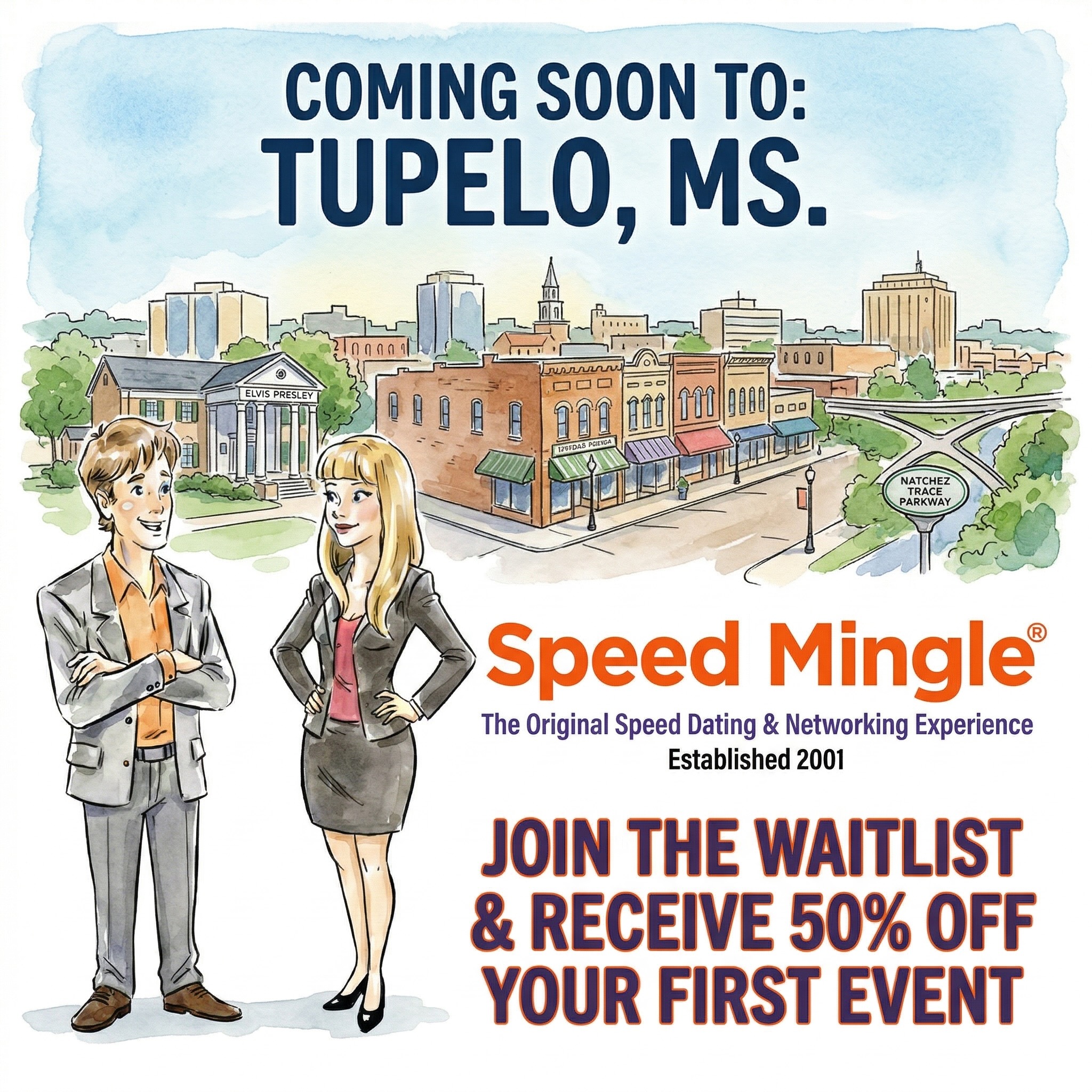 Tupelo, MS Speed Mingle Event