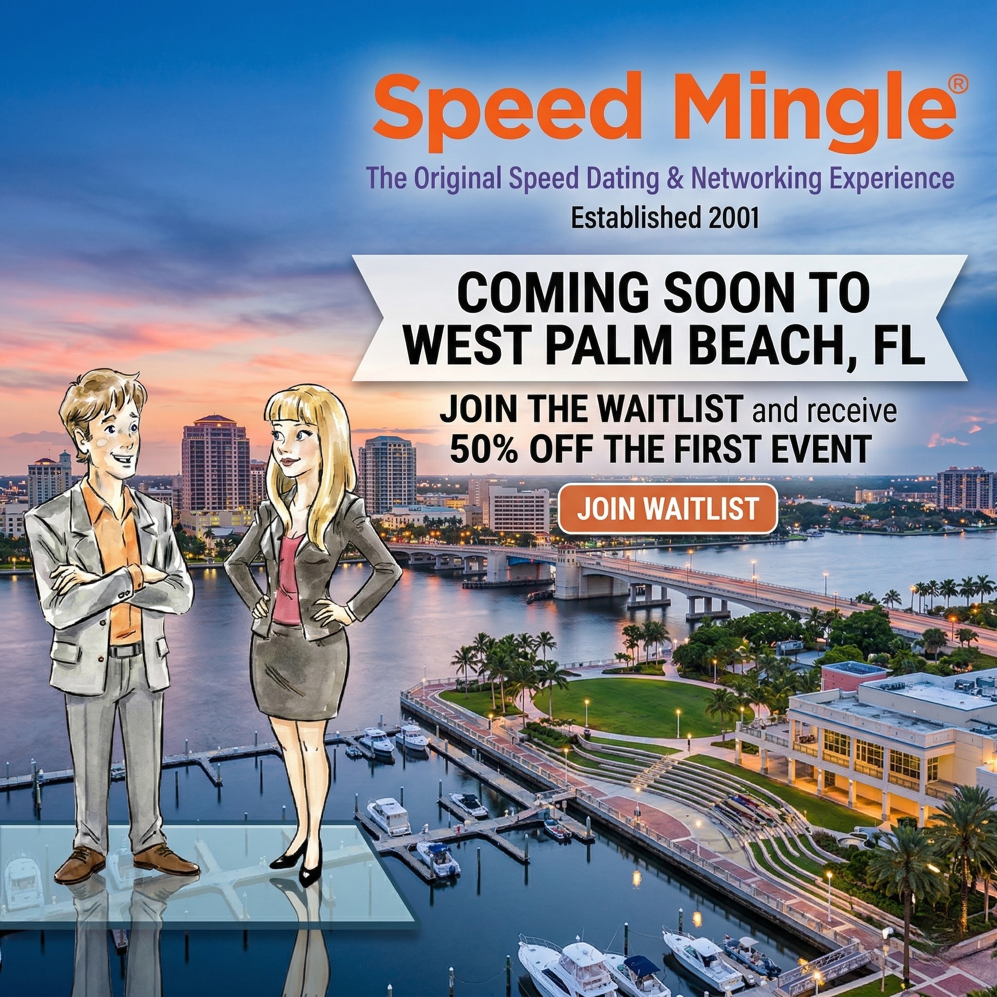 West Palm Beach, FL Speed Mingle Event