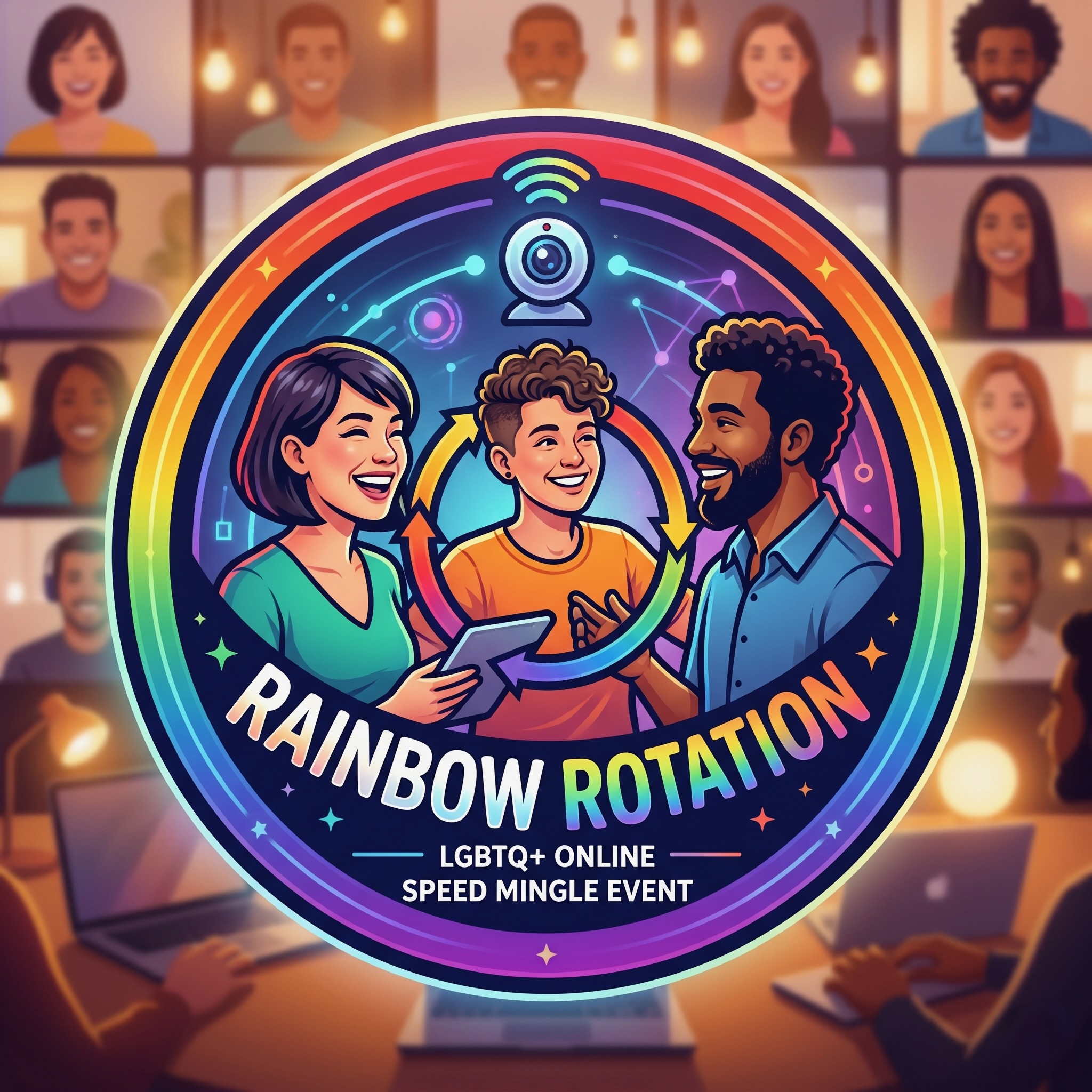 Rainbow Rotation Online Speed Mingle