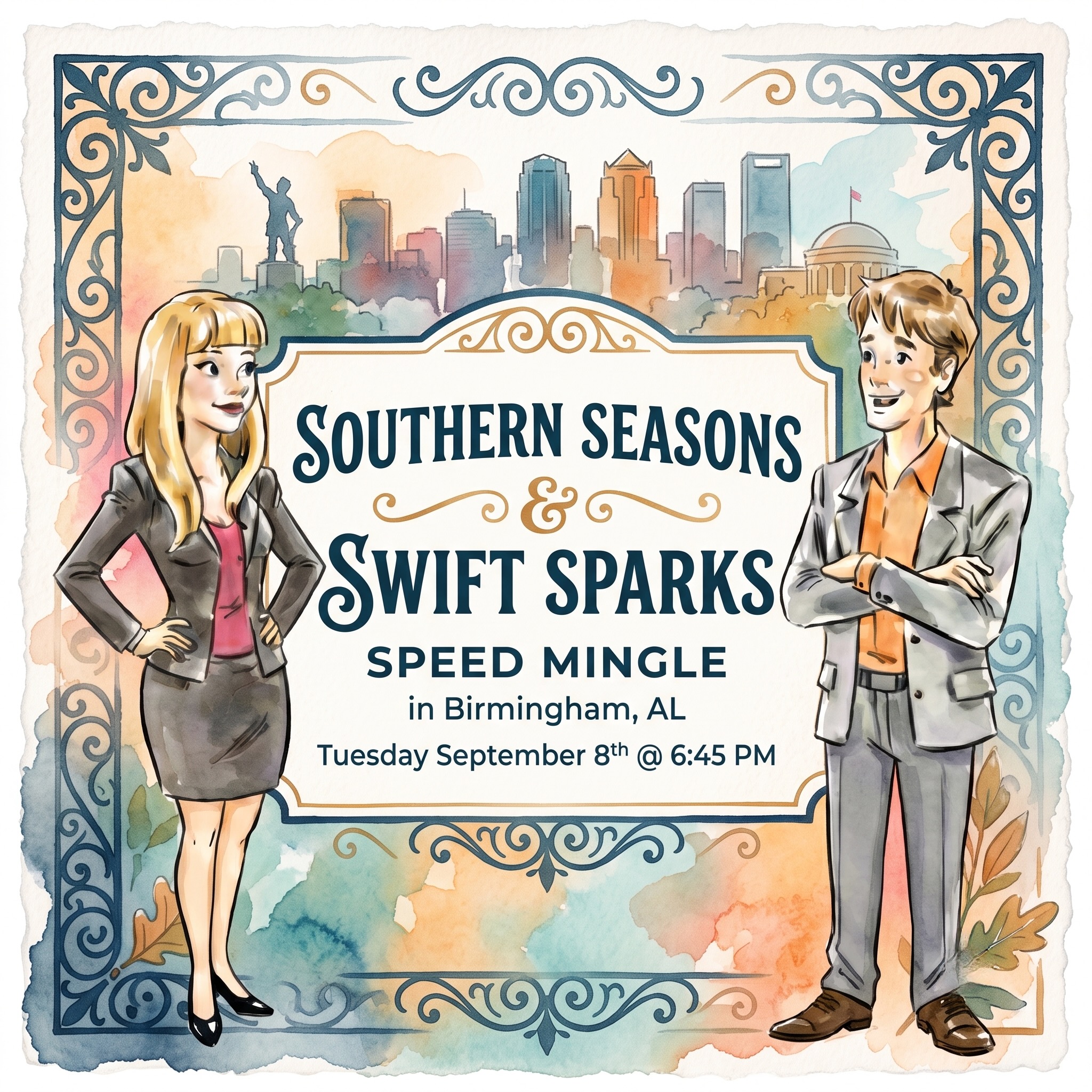 Southern Seasons & Swift Sparks Speed Mingle