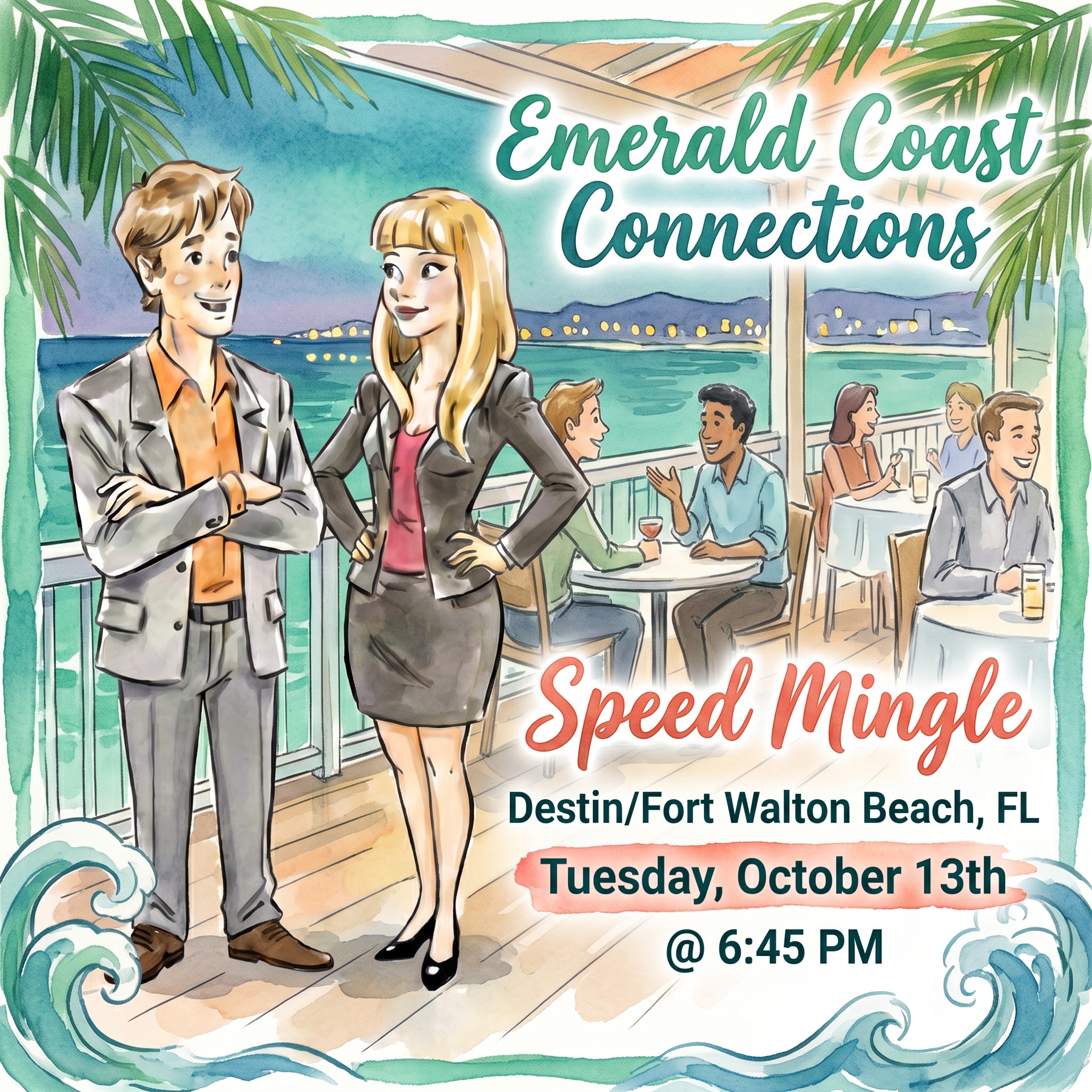 Emerald Coast Connections Speed Mingle