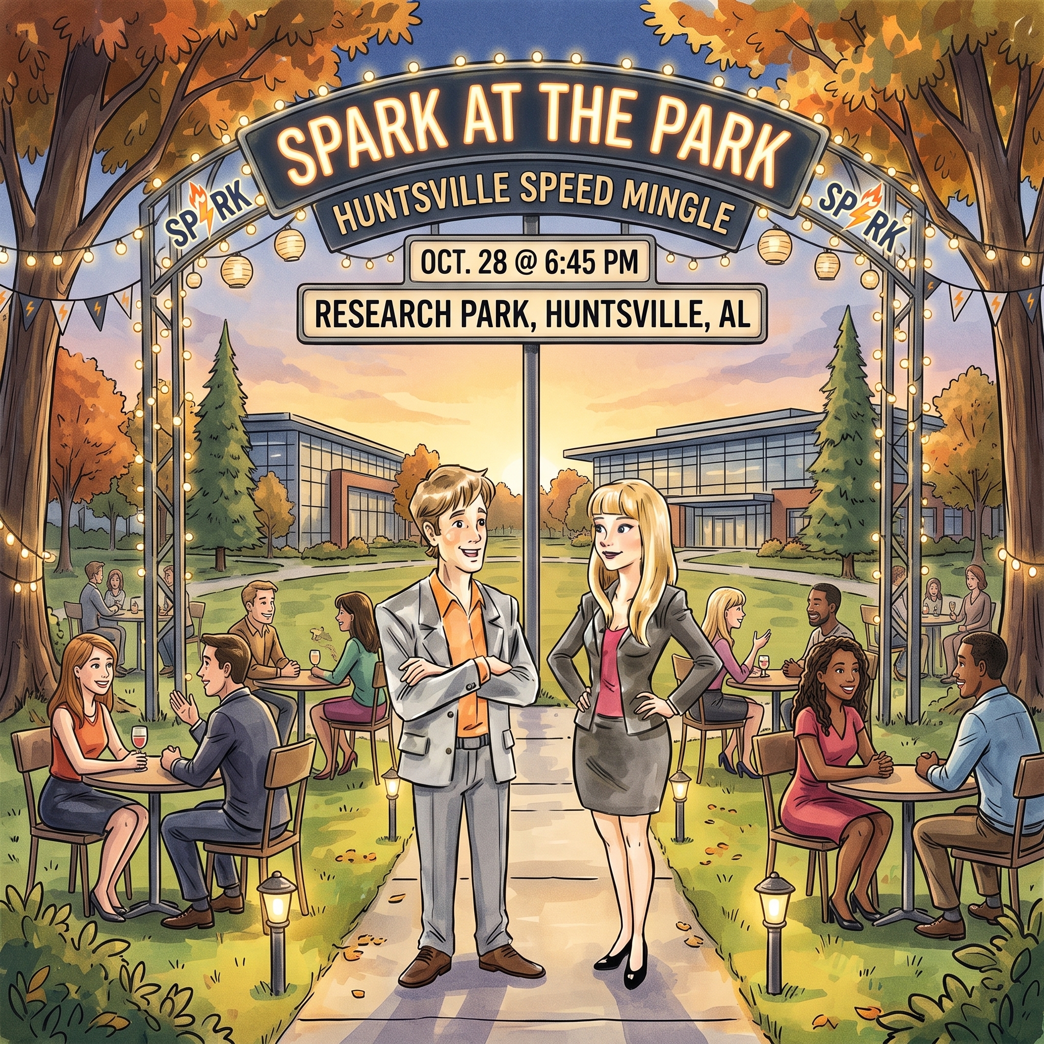 Spark at the Park: Huntsville Speed Mingle | Huntsville, AL