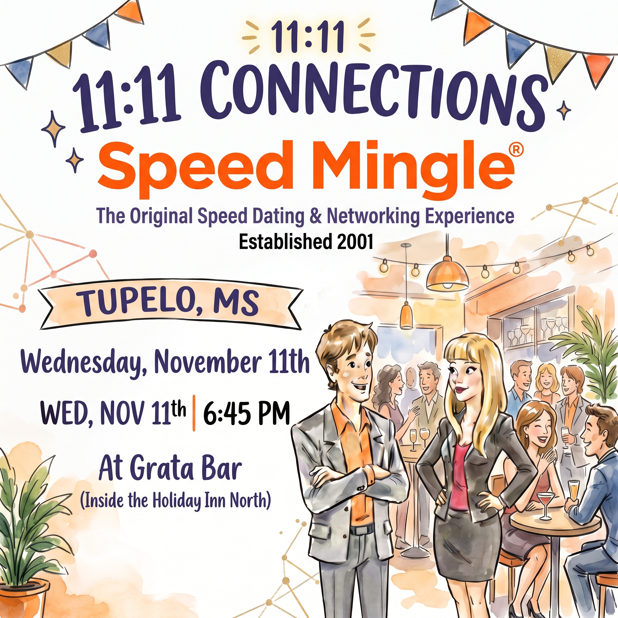11:11 Connections Speed Mingle | Tupelo, MS